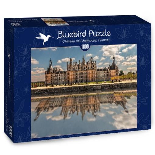 Puzzle Bluebird Castillo de Chambord, Francia de 1000 Piezas