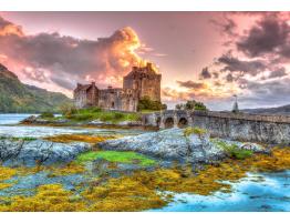 Puzzle Bluebird Castillo de Eilean Donan, Escocia de 1000 Pzs