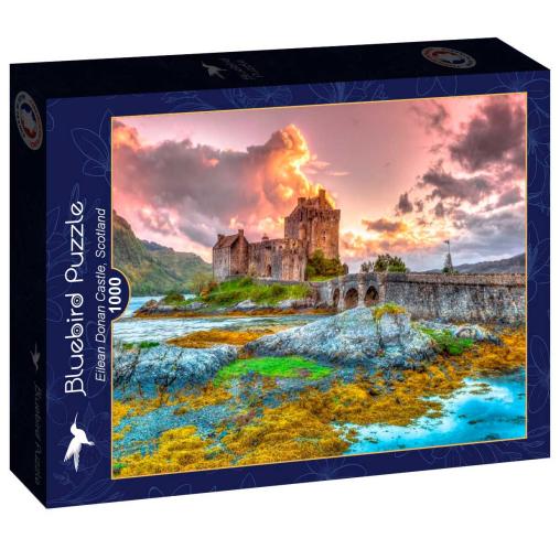 Puzzle Bluebird Castillo de Eilean Donan, Escocia de 1000 Pzs