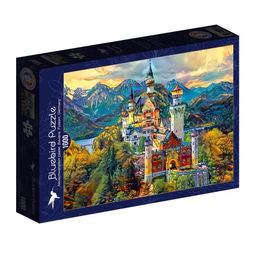 Puzzle Bluebird Castillo de Neuchswanstein de 1000 Piezas