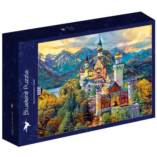 Puzzle Bluebird Castillo de Neuschwanstein de 6000 Piezas