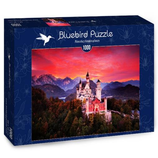 Puzzle Bluebird Castillo de Neuschwanstein de 1000 Piezas