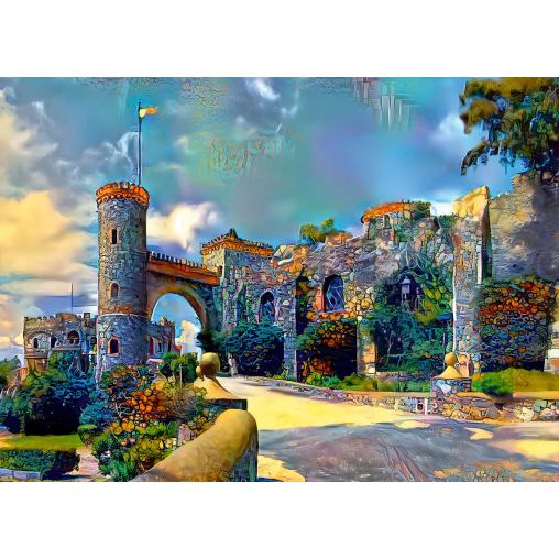 Puzzle Bluebird Castillo de Sta Cecilia Guanajuato de 1000 Pzs