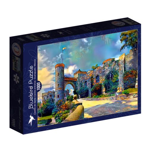 Puzzle Bluebird Castillo de Sta Cecilia Guanajuato de 1000 Pzs