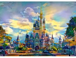 Puzzle Bluebird Castillo Disney World Orlando de 1000 Piezas