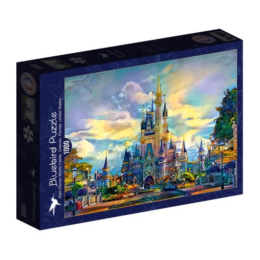 Puzzle Bluebird Castillo Disney World Orlando de 1000 Piezas