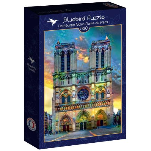 Puzzle Bluebird Catedral de Notre Dame de 500 Piezas