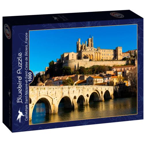 Puzzle Bluebird Catedral de Saint-Nazaire de Béziers de 1000 Pie