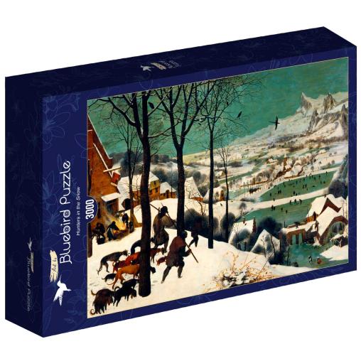 Puzzle Bluebird Cazadores en la Nieve de 3000 Piezas