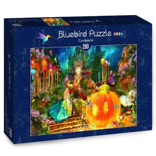 Puzzle Bluebird Cenicienta de 260 Piezas