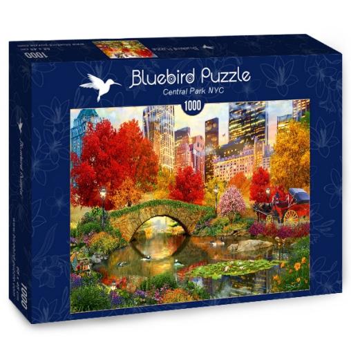 Puzzle Bluebird Central Park, Nueva York de 1000 Piezas