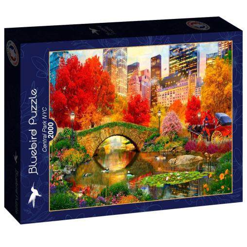 Puzzle Bluebird Central Park NYC de 2000 Piezas