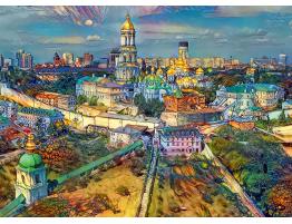 Puzzle Bluebird Ciudad de Kiev, Ucrania de 1000 Piezas