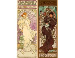 Puzzle Bluebird Collage Alfons Mucha de 500 Piezas