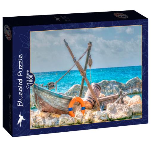 Puzzle Bluebird Costa Maya de 1000 Piezas