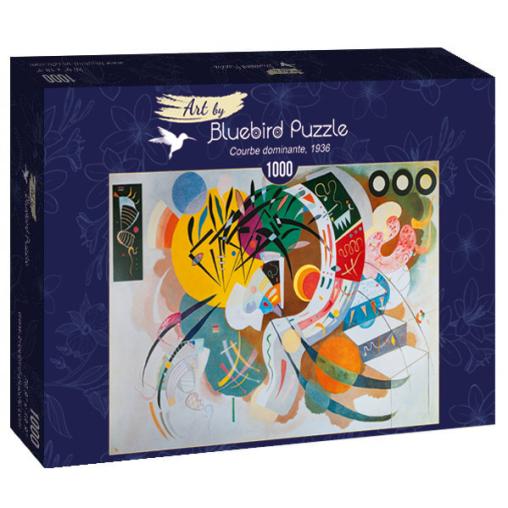 Puzzle Bluebird Curva Dominante de 1000 Piezas