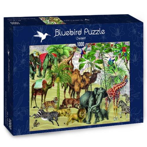 Puzzle Bluebird  Desierto de 1000 Piezas