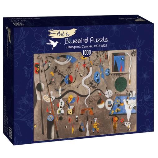 Puzzle Bluebird El Carnaval del Arlequín de 1000 Pzs