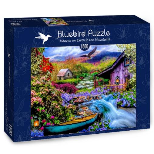 Puzzle Bluebird El Cielo y la Tierra de la Montaña de 1500 Piez