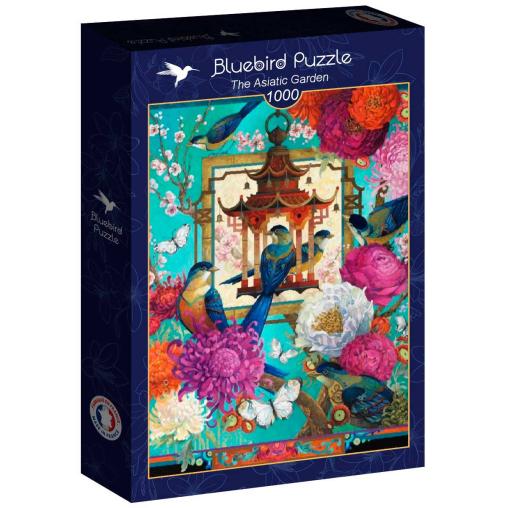 Puzzle Bluebird El Jardín Asiático de 1000 Piezas