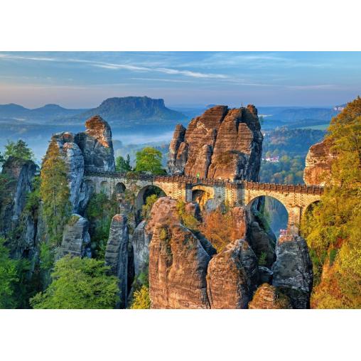 Puzzle Bluebird El Puente de Bastei de 500 Piezas