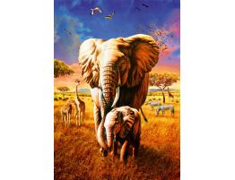 Puzzle Bluebird Elefante de 1000 Piezas