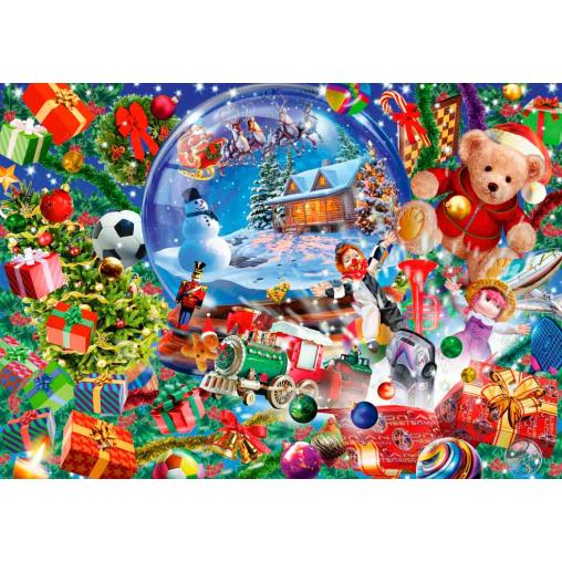 Puzzle Bluebird Esfera de Navidad de 1000 Piezas