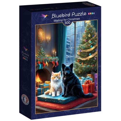 Puzzle Bluebird Esperando la Navidad XXL de 300 Piezas