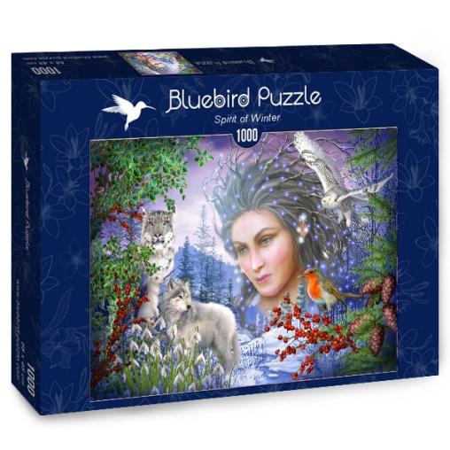 Puzzle Bluebird Espíritu de Invierno de 1000 Piezas