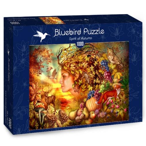 Puzzle Bluebird Espíritu de Otoño de 1000 Piezas