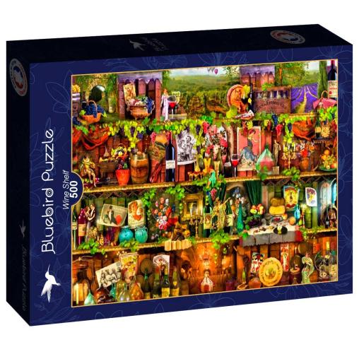 Puzzle Bluebird Estante de Vinos de 500 Piezas