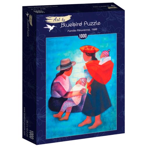 Puzzle Bluebird Familia Peruana 1000 Piezas