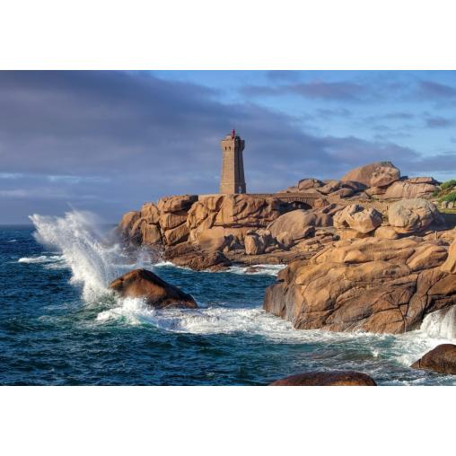 Puzzle Bluebird Faro de Ploumanach Bretaña Francesa de 1000 Pzs