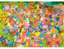 Puzzle Bluebird Fiesta de Jardin de 1500 Piezas