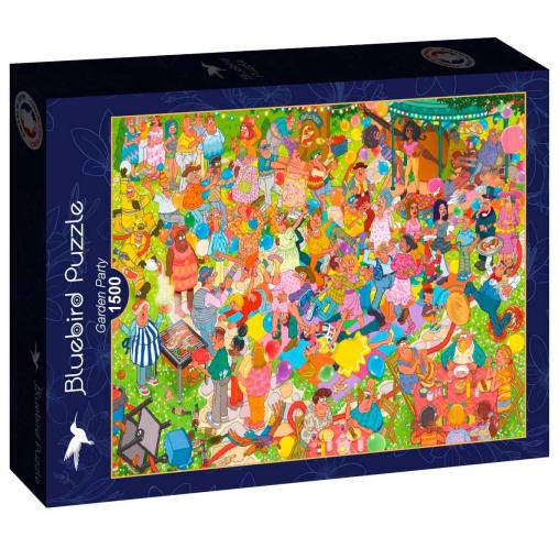 Puzzle Bluebird Fiesta de Jardin de 1500 Piezas