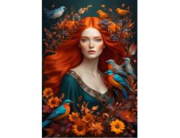 Puzzle Bluebird Flora de 1000 Piezas