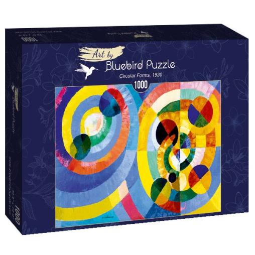 Puzzle Bluebird Formas Circulares de 1000 Piezas