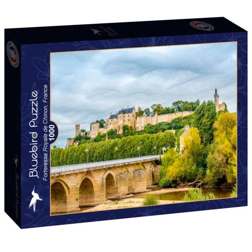 Puzzle Bluebird Fortaleza Real de Chinon, Francia de 1000 Pzs