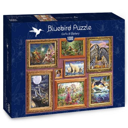 Puzzle Bluebird Galería de Chicas 8 de 1000 Piezas