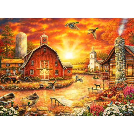 Puzzle Bluebird Granja de Miel de 3000 Piezas