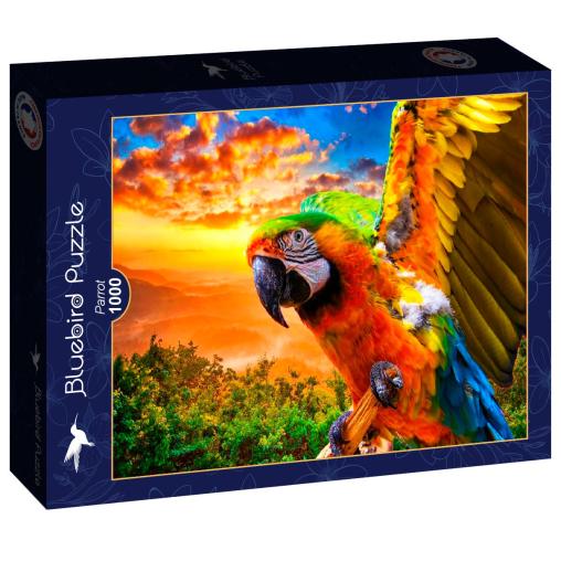 Puzzle Bluebird Guacamayo de 1000 Piezas