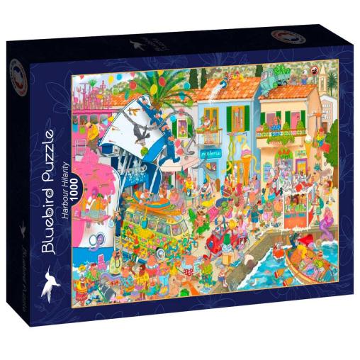 Puzzle Bluebird Hilaridad del Puerto de 1000 Piezas