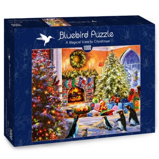 Puzzle Bluebird Imagen Mágica de Navidad de 1000 Piezas