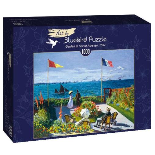 Puzzle Bluebird Jardín en Sainte-Adresse de 1000 Piezas