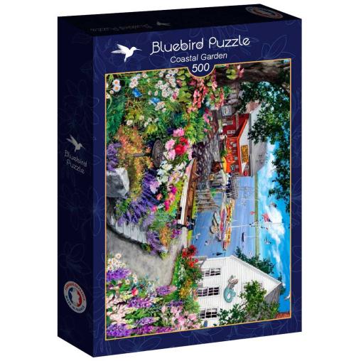 Puzzle Bluebird Jardín Costero de 500 Piezas