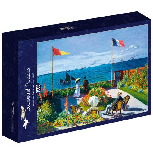 Puzzle Bluebird Jardín en Sainte-Adresse de 3000 Piezas