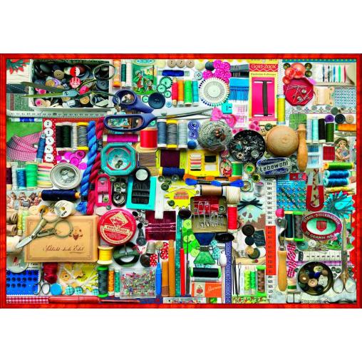 Puzzle Bluebird Kit de Costura de 1000 Piezas