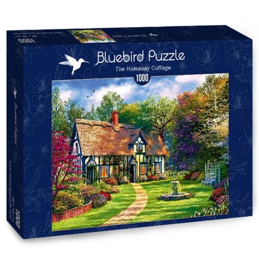 Puzzle Bluebird La Cabaña Escondida de 1000 Piezas