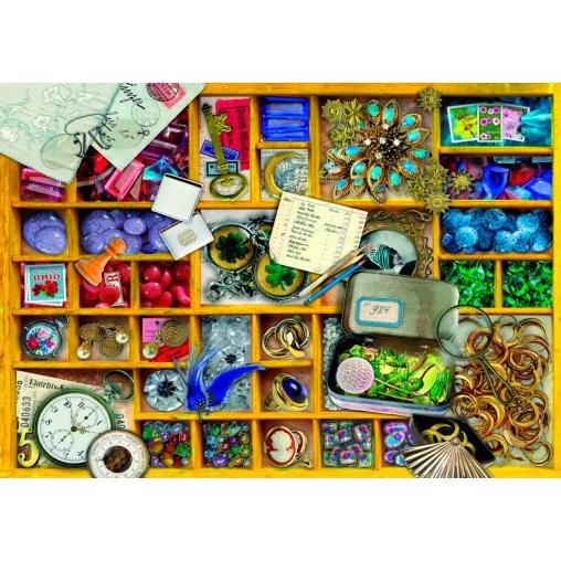 Puzzle Bluebird La Colección en Caja Amarilla de 1000 Piezas