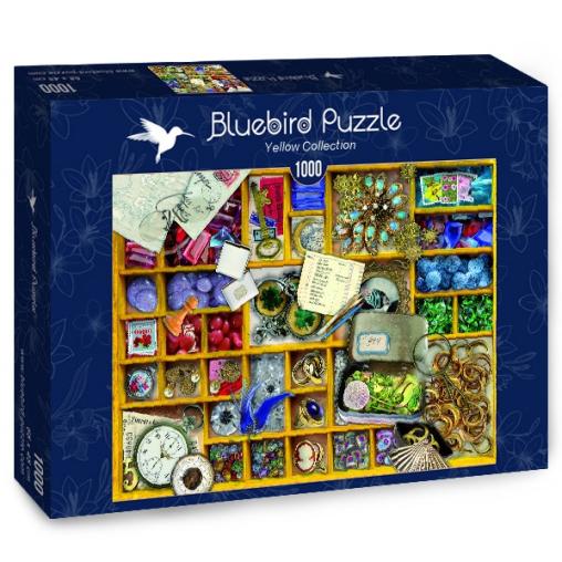 Puzzle Bluebird La Colección en Caja Amarilla de 1000 Piezas